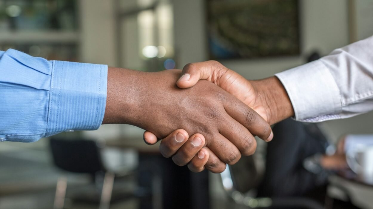Business handshake