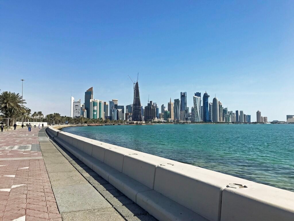 Corniche in Doha, Promenade