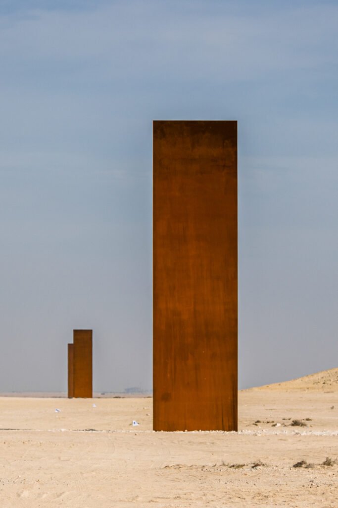 East-West-West-East sculpture