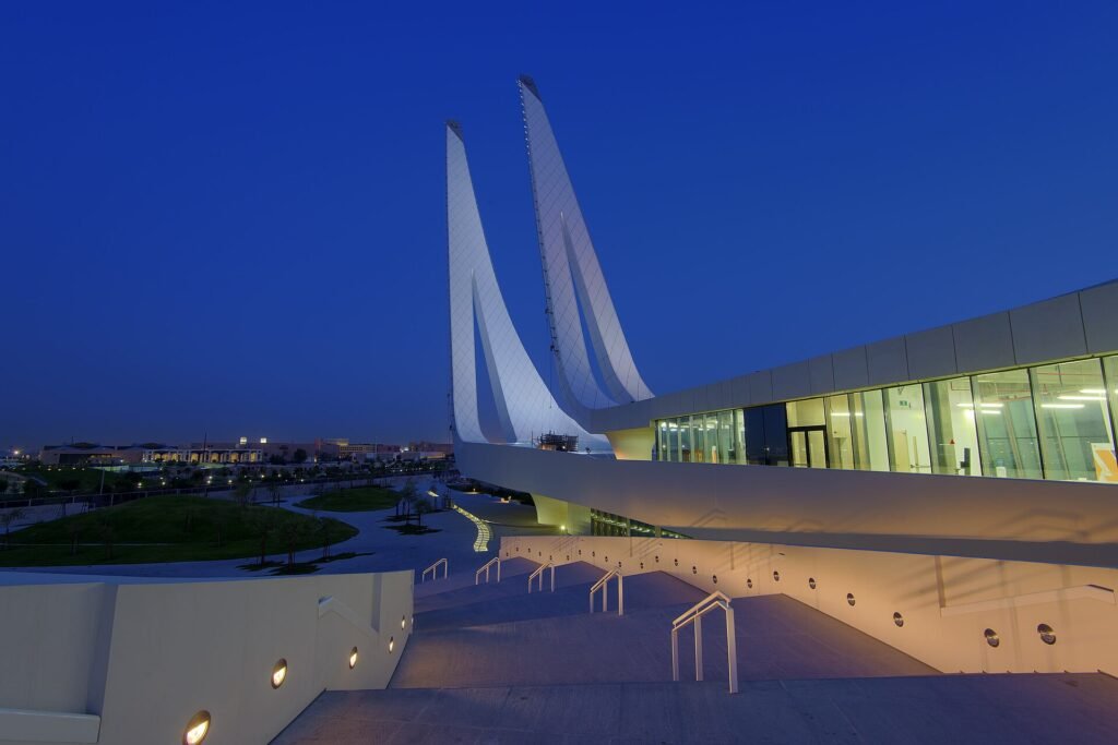 View from Education City Mosque Qatar