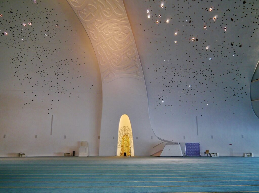 Ar-Rayyan Education City Mosque Interior