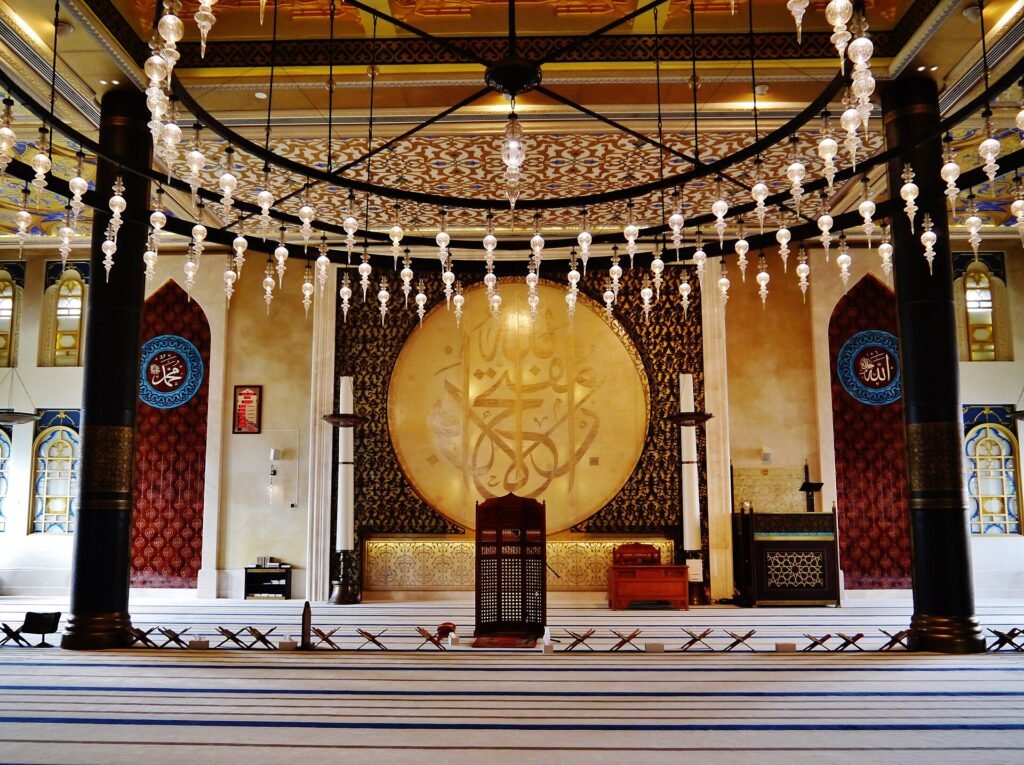 Doha Katara Cultural Village Katara Mosque Interior