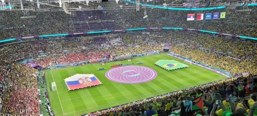 Stade de Lusail match Brazil vs Serbia