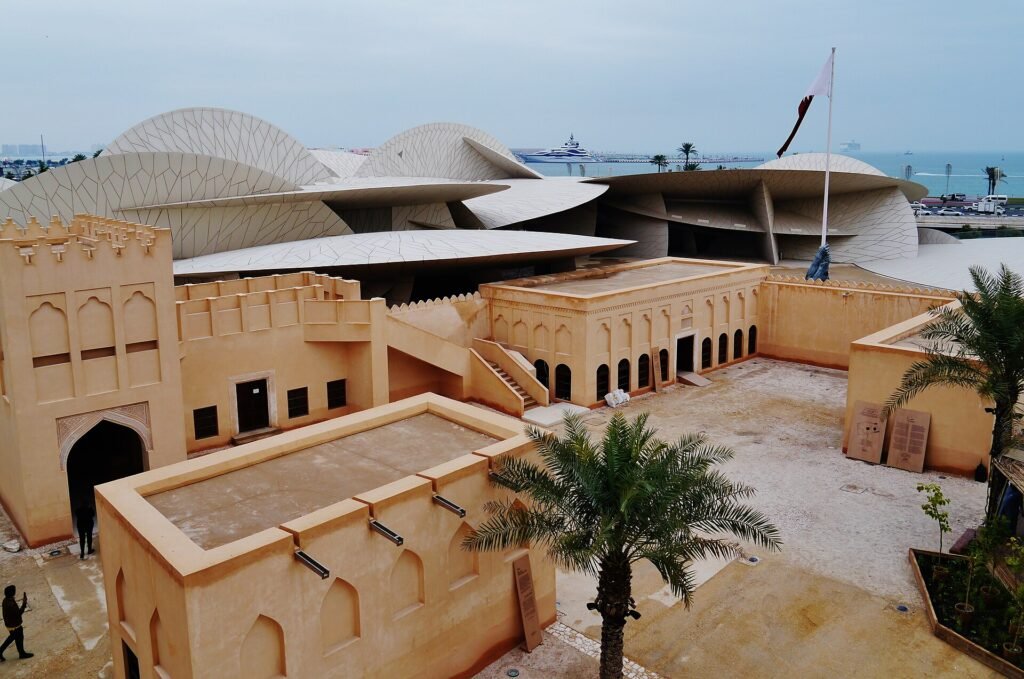 The Palace of Sheikh Abdullah bin Jassim Al Thani inside the museum grounds